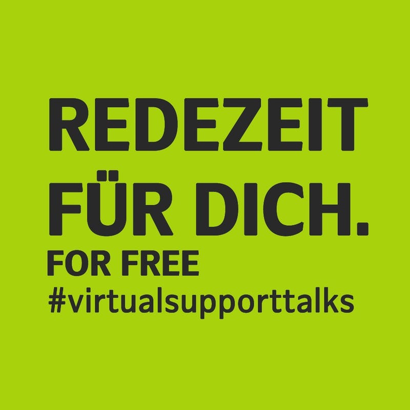 Redezeit für dich